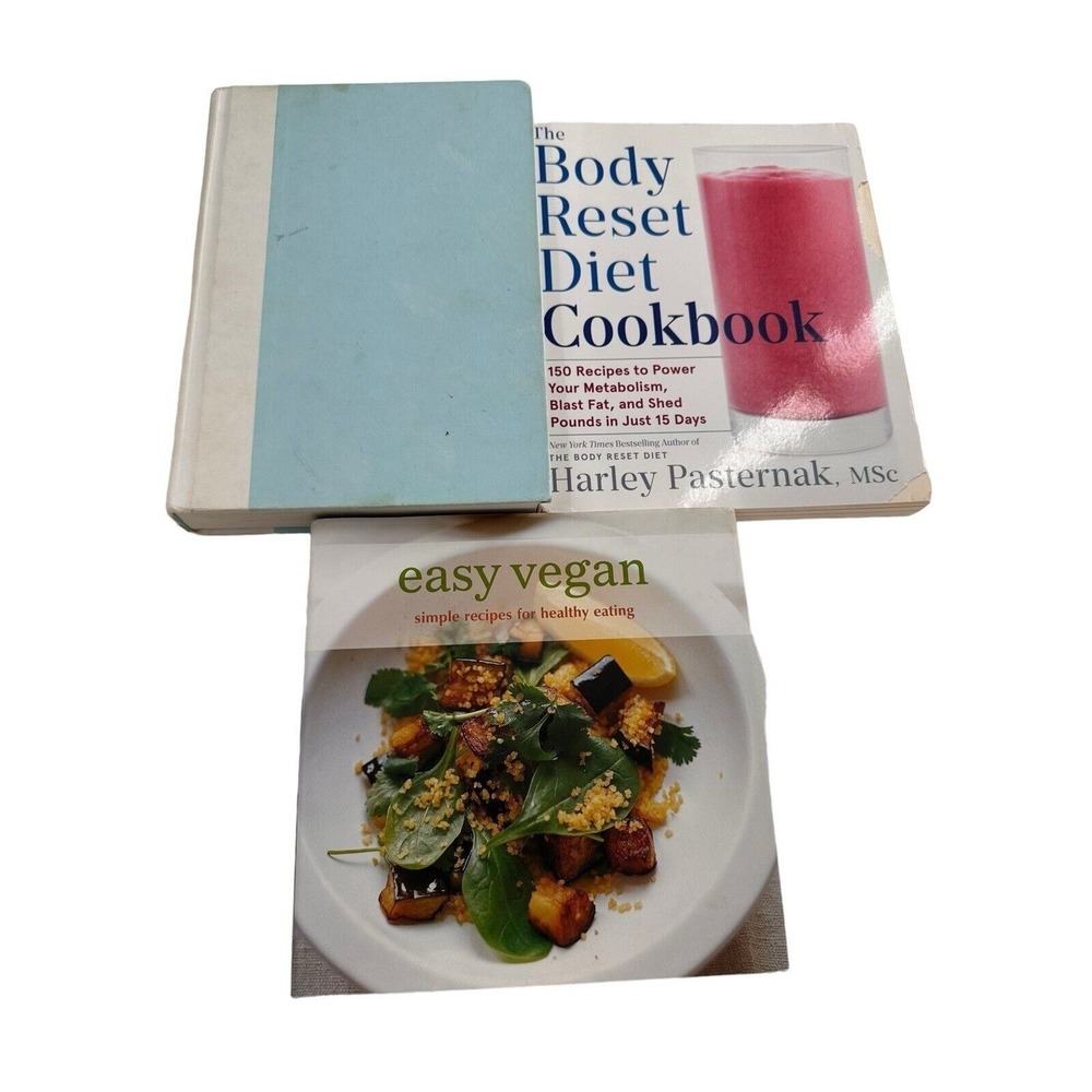 3 Book Bundle Body Reset Hormone Easy Vegan: Simple recipes for healthy eating